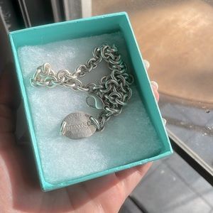 Tiffany & Co Authentic Silver Choker Necklace